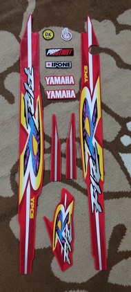 STIKER STRIPPING FIZR FIZ R F1ZR BC3 MERAH