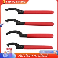 In -Coilover Wrench, Hook Wrenches Tools Set Shock Spanner Wrench Set C-Shape Spanner Adjustable Spa