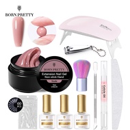 Born Pretty Non Stick Hand Solid Extension Nail Gel Set Gel Polish Acrylic Quick Building Gel Polish