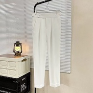 Mens formal wear office basic casual trousers mens business casual trousers