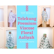 Telekung Premium Viscose Floral Aaliyah