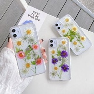 4270小清新真花永生花卉手機電話殼IPHONE 11 PRO 7 8 X PLUS XS XR MAX