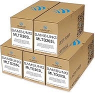 duston 5X MLTD205L, MLT-D205L Black Toner Compatible with ML-3310D ML-3310ND ML-3710D ML-3710ND SCX-