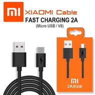 XIAOMI ORIGINAL 2A MICRO USB DATA CABLE / V8 FAST CHARGING CABLE