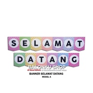 Welcome Banner / Welcome Flag Banner / Welcome Banner