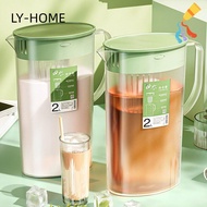 LY-HOME Drink Dispenser, Plastic Restaurant Beverage Dispenser,   Fruit Teapot 1/2L Drink Water Kettle