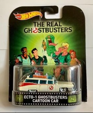 Hotwheels ECTO-1 Ghostbusters Cartoon Car