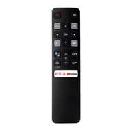 New   RC802V FNR1 For TCL Voice TV Remote Control Netflix YouTube 40S330