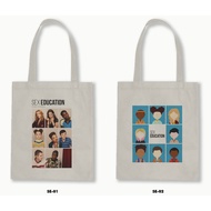 /Blacu Canvas Zipper Tote Bag - Sex Education