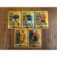 Topps Match Attax UEFA Euro 2024 - 100 Club Cards (Kasper, Robertson, Rodri, Ronaldo & Gakpo)