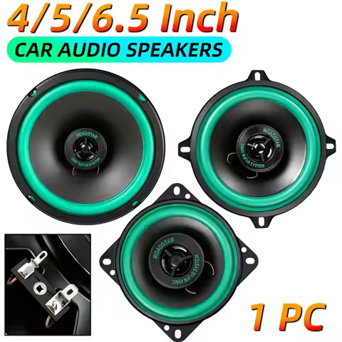 1pc 4/5/6 Inch Car Speakers 100/160W 4 Ohm HIFI Coaxial Speaker 2 Way Car Audio Universal For Car & 