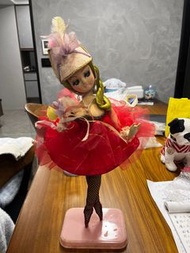 古董娃娃 紅裙美女 日本昭和洋娃娃