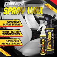 🔥Spray Wax Silicone🔥 500ml dashboard shine Leather soft plastic shine plastic repair inner wax coati