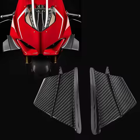 1 Pair Motorcycle Side Winglet Motorcycle Fairing Side Winglet For Kawasaki Ninja 650 400 300 250 H2