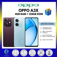 OPPO A3x Smartphone | 4GB RAM+64GB RAM & 4GB/6GB RAM+128GB ROM Qualcomm® Snapdragon® 6s 4G Gen1 |Mil