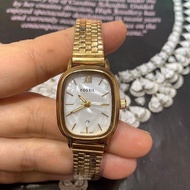นาฬิกาแฟชั่นกันน้ำสำหรับผู้หญิง {Miracle Watch Store} Fossil สแตนเลสสตีลสำหรับเครื่องประดับควอตซ์