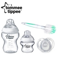 Tommee Tippee Closer To Nature Pure Glass Feeding Bottle 5oz /150ml /9oz /260ml Brush Soother 0-6m S