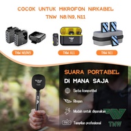 TNW Microphone Interview Handle Interview GO Handheld Adapter untuk