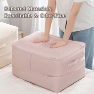 Duvet Storage Bag Portable Travel Organizer Reusable Clothing Storage Bag