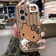 HP Phone Case For Xiaomi POCO F5 POCO F6 5G POCO F4 POCO F4 GT Case School Softcase Cartoon Wave Cre