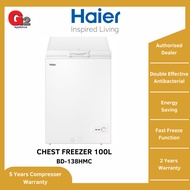 HAIER Chest Freezer 100L BD138HMC-HAIER WARRANTY MALAYSIA