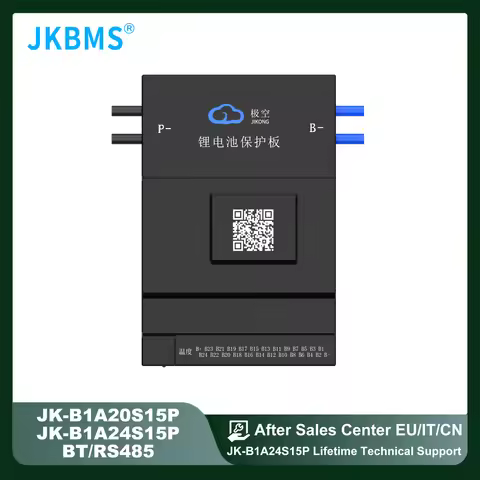 JKBMS JIKONG 1A B1A24S15P 4S 6S 7S 8S 12S 13S 16S 20S 24S Smart Active Balance Bms 150A Li-Ion Lto l