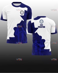 SSLG Full Sublimation Unisex Polo Shirt【FREE custom name】