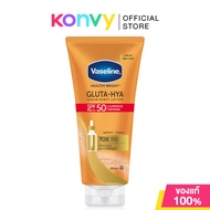 Vaseline Healthy Bright Gluta-Hya Serum Burst Sunscreen SPF50 PA+++ 260ml วาสลีน เซรั่มกันแดด