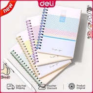 Deli A5/A6 Spiral Notebook (Simple Style 5)(Notebook) LA560