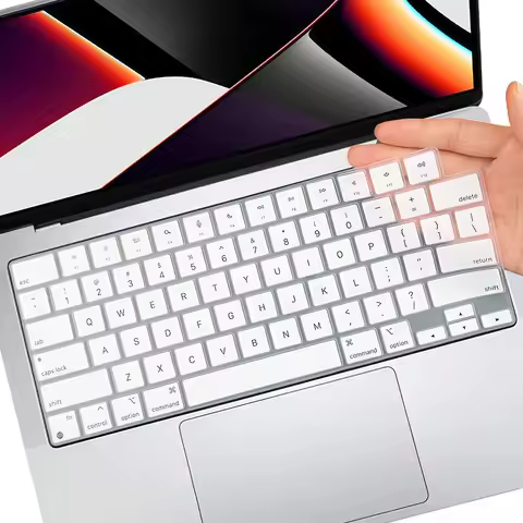 Keyboard Cover Skin for MacBook Air M4 M3 A2681 A3113 Pro14 A2442 Pro 16 A2485 2021 M1Color Silicone