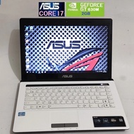 BARU!! LAPTOP ASUS CORE I7 RAM 16GB SSD 256GB VGA NVDIA GEFORCE