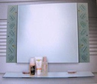 現貨：衛浴化妝鏡!!新款造型!!琉璃鏡框!!鏡片