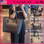 Ready to ship, 100% authentic Coach C5696 city33 large basket shoulder crossbody tote bag large capa