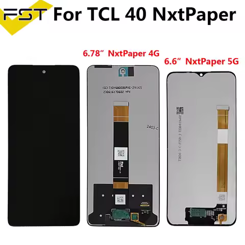 Original 6.78 inch For TCL 40 NxtPaper 4G T612B LCD Display Touch Screen Digitizer Assembly 6.6 inch