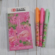 Gel Pen 0.5 mm/ Bazic 17047 motif gel pen 1 Box contains 12 pcs