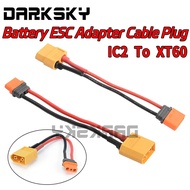 1PCS XT60 To IC2 /T To IC2 Adapter Cable Plug Male/Female Replacement Parallel Connector for RC Mode