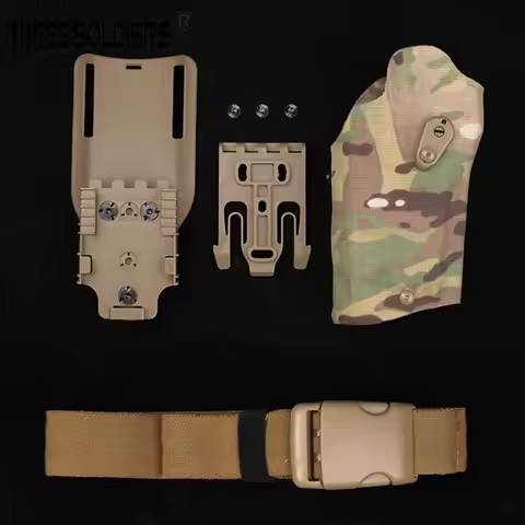 P320+X300 Flashlight Left Hand Gun Cover Quick Pull Out Leg Cloth Gun Cover QLS Quick Release Cover