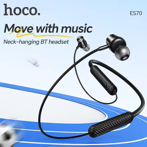 HOCO ES70 Neckband Headsets Bluetooth Wireless Headphones Outdoor Sport Earphones Portable Hifi Soun