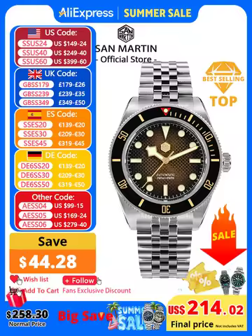 San Martin 3D Waffle Dial New 40mm Dive Watch NH35 Men's Watches Automatic Mechanical Sapphire Water