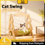 Cat Bed Solid Wood   Hanging  solid wood odorless Cat Hammock Bed Washable Bed Cat Bed Cat Swing