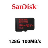 【酷BEE】完售SanDisk 128G 100MB micro SDXC Extreme 4K A1 公司貨 高速