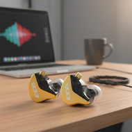 CCA CRA+ HIFI Wired In-Ear Earphones for Live Broadcast Anchor Monitoring Special Ear Return  CCA CR