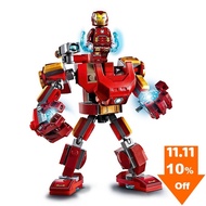 24 hours to deliver goodsCompatible Lego Iron Man Marvel IronMan Spiderman Avengers Hulkbuster Lepin Superheros Thanos Mech Building Blocks