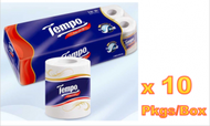 Tempo - Tempo得寶 三層純白衛生紙 12卷 x 10條