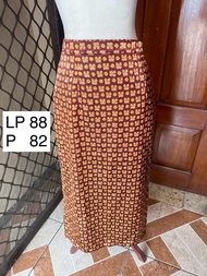 Rok Batik Kebaya Kondangan Wisuda Agustusan Rok Motif Furing Bahan Licin - preloved