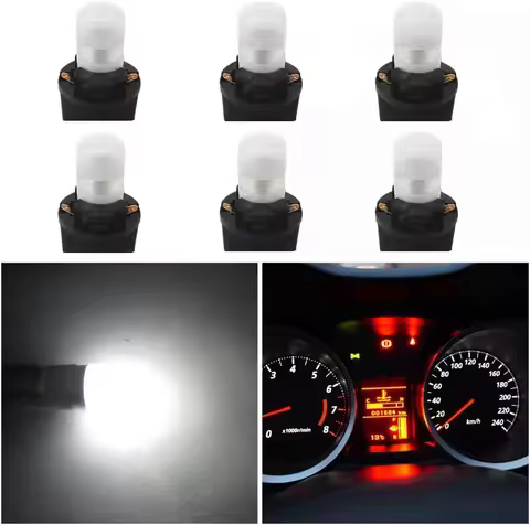 194 T10 W5W Led Bulb Light PC195 PC194 PC168 Twist Socket Gauge Instrument Cluster Dashboard Bulbs D
