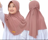 Kerudung krudung jilbab hijab instan ank tudung Anak sekolah sd tk paud Perempuan muslim terbaru 2022 modern lucu kekinian murah untuk umur 3 4 5 6 7 tahun Model KEPANG / jilbab instan terbaru / ciput kerudung turban / kerudung langsung pakai