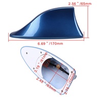 ；‘【】- Universal Car Shark Fin Antenna Wireless Aerials Car Radio FM Signal Car Antenna Car Roof Styl