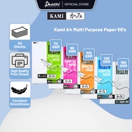 Desklife Kami A4 MultiPurpose Paper High Quality 50sheet 70 80 120 180gsm –(PKT) Photocopy Kertas Pa
