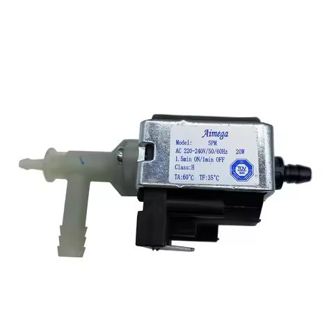 220V Aimega SPM 20W Solenoid Pump Water Pump For SALAV Steam Hanging Ironing Machine